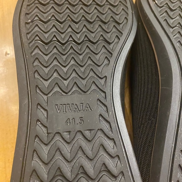 Vivaia Women’s Mabel Black Flat Slip On Square Toe New Size 41.5 - Picture 8 of 10